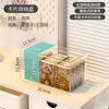 Caja Pequeña para Tarjetas con Tapa abatible, Acrílico Transparente, Organizador con Compartimentos para Tarjetas, Caja de Tarjetas My Little Pony