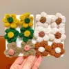 Diadema de Flores Nuevo Estilo 2025 Goma para el Pelo de Niña Cuerda para el Pelo Nueva de Otoño e Invierno para Niñas Adorno para la Cabeza Diadema Coreana para Niños