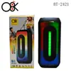 Nova Linha Bt-2421 Alto-falante Bluetooth Sem Fio Luz de Atmosfera Colorida Alto-falantes Duplos Sem Fio Alto-falante Bluetooth