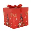 Navidad Manzana Manzana Empaque Nochebuena Caja de Regalo Navidad Paz Caja de Empaque de Fruta Caja de Manzana Portátil Al Por Mayor Nuevo