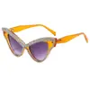 Gafas de sol estilo ojo de gato con incrustaciones de diamantes, Hermosas gafas de sol retro hechas a mano, personalizadas, modernas y a la moda, Lentes de colores