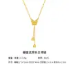 Collar de Rueda de la Fortuna, Borla de Mariposa, Lirio del Valle para Mujer, Plata de Ley S925, Accesorios de Diseño Versátil de Nicho, Cadena de Clavícula de Gama Alta
