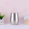 Copo de ovo Swig de aço inoxidável 304 personalizável, caneca de cerveja criativa, copo de ovo de 12oz com vácuo duplo em forma de U para vinho tinto