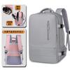 Nueva mochila casual para estudiante, hombre y mujer, mochila escolar, separación húmedo y seco, compartimento independiente para zapatos, mochila de viaje impermeable para computadora