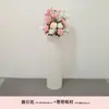 Ceremonia de Entrega de Coche Ventana Decoración de Boda Columna de Flores Arte Floral Tienda 4s Soporte de PVC de Bienvenida Columna de Papel Adornos de Decoración