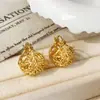 Pendientes de Malla Elegantes y de Moda Estilo Coreano con un Toque de Lujo, Estilo Minimalista, Lujo Ligero, Diseño de Nicho, Pendientes Versátiles