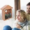 Nido de pájaro para exteriores transfronterizo comedero para pájaros villa decoración de ventana de jardín con ventosa nido de pájaro Casa para pájaros nido de pájaro de plástico