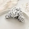 Elegante Pinza para el Cabello de Malla Plisada de Lunares para Mujer, Nuevo Estilo Pinza de Tiburón de Gama Alta Accesorio para el Cabello