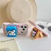 Soporte de espejo Harada Osamu para gato y perro, adecuado para funda de teléfono iPhone 17, Apple 16, 14/15 Pro Max 13