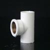 Acessórios para tubos de água em pvc cotovelo de três vias quatro vias direto para aquário acessórios para tubos de água adesivo para junta de tubos de abastecimento de água de plástico