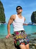 Bañadores para Hombre 2026 Estilo Nuevo Anti-Vergüenza Pantalones Cortos para Baño Caliente Playa Pantalones Cortos de Natación para Adulto Deportivos Casuales Surf