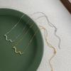 Collar de Serpiente de Plata Esterlina S925 para Mujer, Simple Estilo Ins, Diseño Nicho, Cadena Clavicular de Serpiente del Zodíaco, Collar Año de la Serpiente