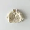 Chaquetas ligeras con relleno de algodón para niños y niñas, prendas de abrigo acolchadas infantiles, abrigos de algodón cálidos para otoño, elegantes tops y chaquetas de otoño e invierno para bebés