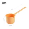 Cucharón de Agua de Mango Largo para Cocina Casera, Pala de Riego de Plástico Engrosado, Cucharón para Baño, Cucharón de Agua Extendido para Lavar el Cabello de Niños