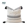 Funda de Almohada Jacquard Teñida en Hilo de Algodón, Sofá de Lujo Accesible de Alta Gama, Cojín para Sala de Estar, Cojín de Cama, Cojín para Sentarse a Largo Plazo