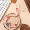 Reloj Dopamina para Mujer Incrustado de Diamantes con Alto Valor Estético, Esfera de Nácar, Pulsera Tejida de Tira Cruzada con Cuentas