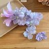 La Begonia Sigue Ahí~ Pasador de Flor de Tela con Borla, Pinza de Pato Elegante como un Hada de Primavera, Accesorio para el Cabello