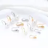 Accesorios de Gancho para Pendientes de Perlas DIY Clásico Versátil Elegante Circonita Microincrustada Pendientes de Zapato de Tacón Alto Productos Semi-Terminados Al Por Mayor