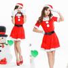Roupa interior "sexy" com traje do Natal da bola Uniforme "sexy" do desempenho do papel do estilo europeu e americano que tentador doce fase do estudante