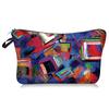 Serie de Graffiti Art Abstracto Transfronterizo Bolsa de Cosméticos Almacenamiento de Mano Bolsa de Lavar Perezosa Portátil para Viaje