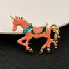 Broche de Pony Colorido, Pin Creativo de Pedrería Anti-Exposición, Accesorio para Ropa, Broche Versátil para Suéter