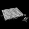 Cuentas de Joyería Cuentas de Arroz Caja de Almacenamiento Pintura de Diamantes Herramientas para Uñas Caja de Almacenamiento Cuentas Dispersas Cajón de Almacenamiento de Cuentas