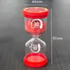 Enfeite de Mini Temporizador de Brinquedo Ampulheta Criativa Ampulheta Enfeite de Temporizador de Alta Qualidade Ampulheta