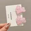 Presilha de Cabelo Dopamina com Toque de Luxo, Grampo Exquisito para Franja, Presilha Lateral Fofa, Acessório de Presilha de Cabelo