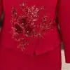 Elegante vestido para el banquete de boda de la suegra, nuevo estilo otoño 2026, vestido para madre joven con bordado elaborado