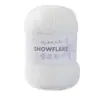 Fio Misturado Floco de Neve com Bola de Fio Veludo de Neve para Crochê e Tricô DIY Suéteres, Gorros, Cachecóis, Mantas, Fio de Espessura Média