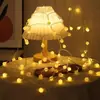 Iluminação de Natal Mais Vendida Globalmente Cordão de Luzes LED à Prova d'Água Decoração de Casamento Pátio Luz Colorida Cordão de Luzes de Bolinha Branca Fosca