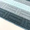 Capacho de Entrada, Capacho Absorvente Antiderrapante Doméstico para Hall de Entrada, Banheiro, Cozinha, Capacho Jacquard de Fibra de Laço Antiderrapante Espessado