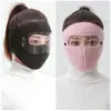 Máscara de ciclismo a prueba de viento y frío, artefacto cálido de otoño e invierno, sombrero de cara completa para mujer, máscara para hombre, protección para los oídos, invierno, coche eléctrico