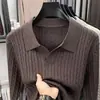 2026 Suéter de Gola V Masculino Tricô Masculino Tricô Grosso Masculino Mais Vendido Novo Estilo Estilo Primavera Estilo Outono/Inverno