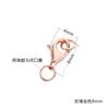 Collar de Perlas de Plata Esterlina 925 Cierre Hebilla Conectora Accesorios para Pulsera de Plata Hebilla Conectora Cabeza con Resorte Cabeza de Langosta Hebilla de Cierre