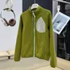 Nueva chaqueta polar ligera con bolsillos, bloques de color, estilo montaña para exteriores, otoño e invierno, cálida y cortavientos, con cuello alto