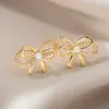 Pendientes de Zirconia de Colores Estilo Europeo y Americano, Simples y Lujosos, de Alta Gama y Elegantes, Pendientes Versátiles, Nuevo Modelo Transfronterizo, Directo de la Fábrica Fuente