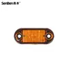 Exportación Transfronteriza Universal 12V-24V Luz de Señal 2LED Luz de Contorno para Camión Luz de Perfil Luz de Ancho para Camión Luz Lateral