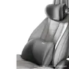 Apoio de Cabeça para Carro, Suporte Lombar, Conjunto de Almofadas para Carro de Espuma de Memória, Proteção da Coluna Cervical, Suporte Lombar, Almofada Lombar, Fábrica para Todas as Estações