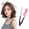 Pente Volumizador para Raiz de Cabelo Fofo Pente em V Presilha para Cabelo para Homens Pente para Modelar Cabelo Ferramenta de Cabeleireiro