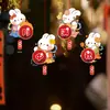 Ventas directas del fabricante: Colgantes decorativos para el Festival de Medio Otoño y el Día Nacional, artículos para crear ambiente, colgantes de papel de dibujos animados creativos para decoración de centros comerciales