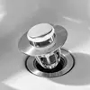 Tapón Antifugas para Lavabo, Accesorios de Núcleo Pop-Up para Lavabo, Tapón de Fregadero Tipo Pulsador Antiolor, Dispositivo de Sellado de Desagüe para Lavabo