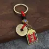Pingente de chaveiro de liga abóbora ábaco cinco imperadores dinheiro pingente de chaveiro chaveiro de carro atacado