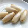 Patrón de Jade Imitación Gradiente Dos Tonos Forma Especial Agujero Grande Material de Cuentas Ovaladas Plástico Acrílico