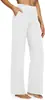 Pantalones de Yoga Rectos de Cintura Alta de Punto Sueltos Casuales con Bolsillos Nuevos de Venta Caliente Transfronterizos Europeos y Americanos