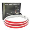 Luz de advertencia anticolisión para puerta de coche LED luz estroboscópica bicolor resaltada anticolisión flash tira de luz estroboscópica para coche decoración diurna