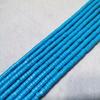 Variedad Transfronteriza de emperadores turquesa africano 2*4mm espaciador cuenta redonda lisa pulsera de mano diy accesorios para collar venta al por mayor