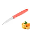 Venta al por mayor de fábrica utensilios de cocina mango de plástico pelador mini cuchillo para frutas cuchillo para frutas de acero inoxidable