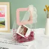 Bolsa de Regalo Satchel de PVC Transparente Bolsa de Empaque para Regalos Plástico Engrosado Bolsa de Regalo de Dulces para Bodas Logo Personalizado