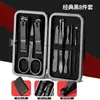 Conjunto de Cortadores de Unha de Aço Inoxidável em Estoque, Cortadores de Unha, Ferramentas de Manicure, Tesouras de Unha, Conjunto de 24 Peças para Unhas Grossas